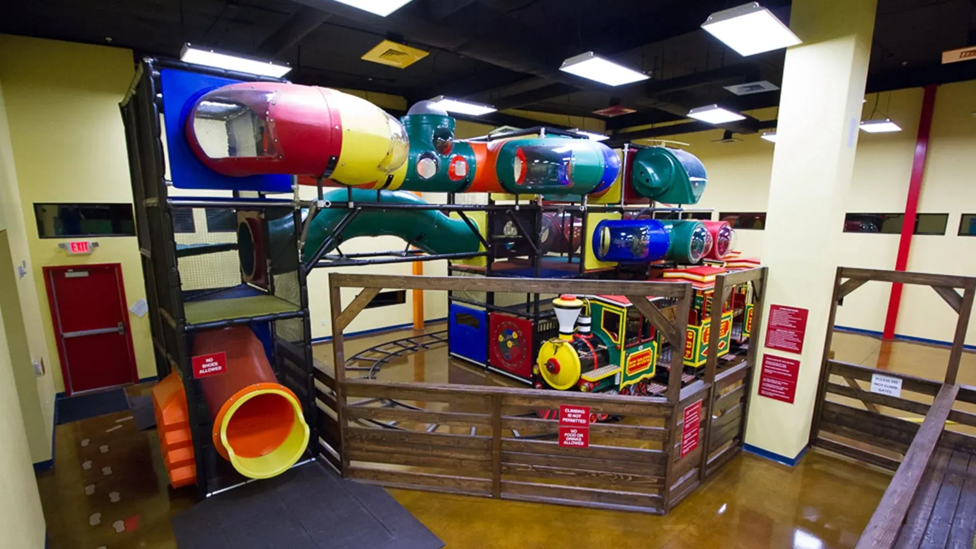 Indoor play area at Texas Kids Dental